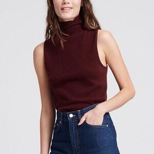 NAADAM Cashmere Women’s Top Charcoal Grey